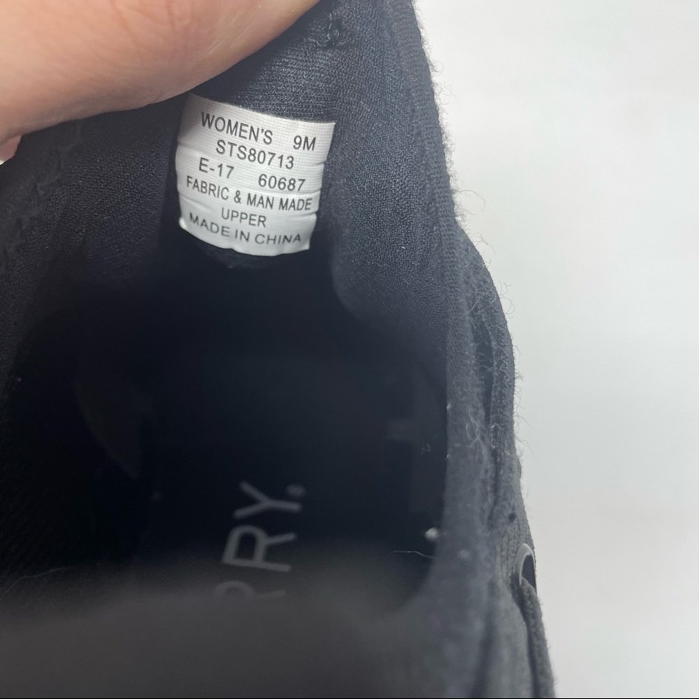 Sperry Top-Slider Seas Athletic Shoes Carbon Black Size 9 - Picture 9 of 9